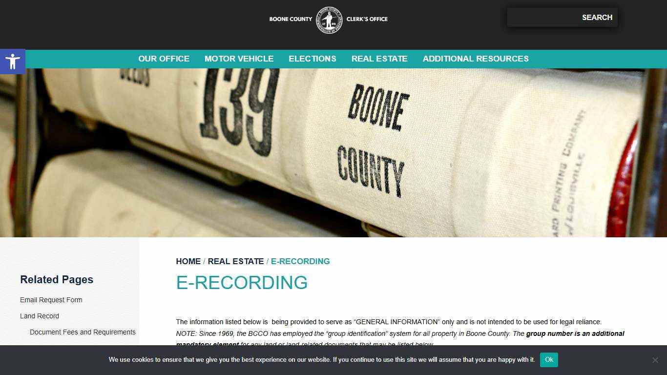 E-RECORDING - Boone County Clerk's Office